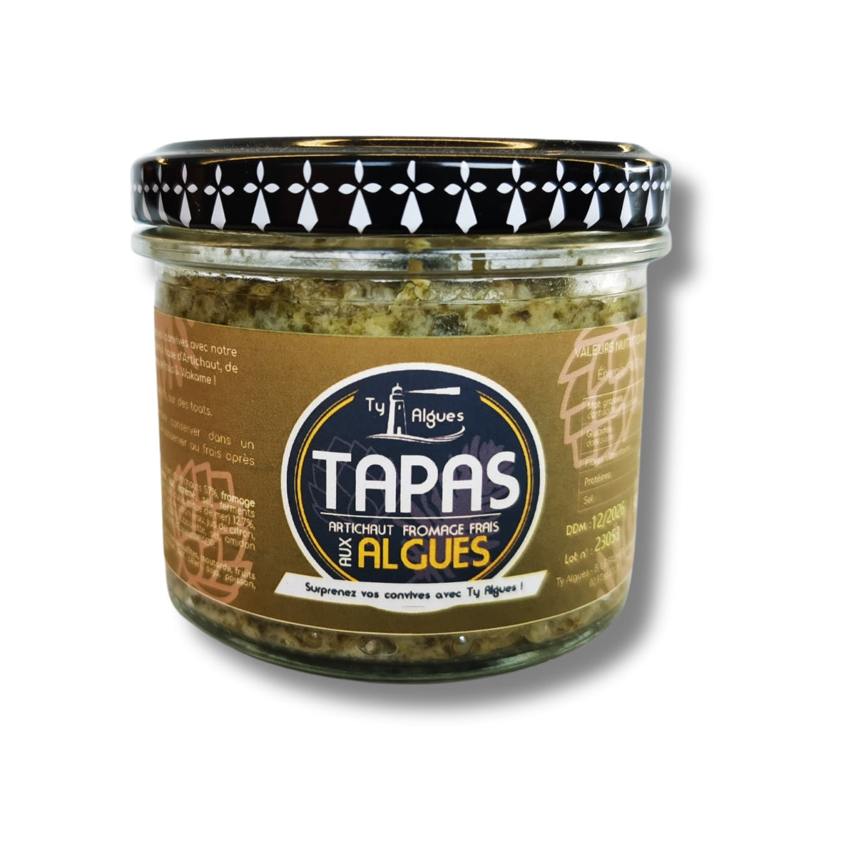 Tapas Artichaut Fromage Frais & Wakame