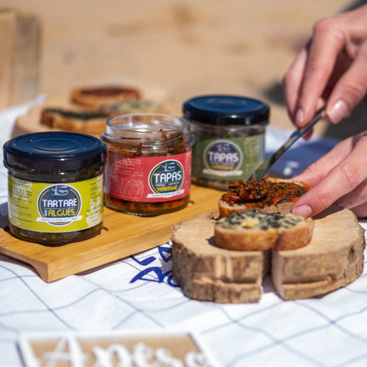 Tapas poivron mascarpone & wakame-Ty Algues